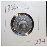 1866 SHIELD NICKLE