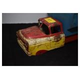 PRESS METAL DUMP TRUCK NO FRONT AXEL