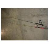 2PC CARDINA/SHAKESPEARE ROD AND REEL SETS