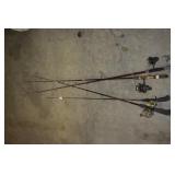 4PC ASST RODS AND REELS