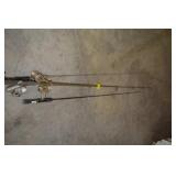 3PC ASSORTED ROD AND REELS