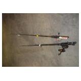 UGLY STICK, X CORE, ROD AND REELS