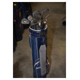 BAG WITH ASSORTED IRONS