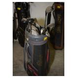 PALMER BAG, BLACK BOX IRONS AND DRIVERS