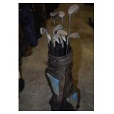BAG AND SL 300 IRONS AND DRIVERS