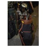 BAG, WILSON K-28 IRONS AND DRIVERS