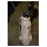 MILLER BAG, ASSORTED CLUBS