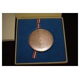 1975 BRONZE METAL 2000 GRAMS OF BRONZE