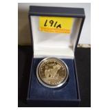 1977 ONE DOLLAR COIN IN CASE