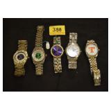5 ASST MENS WATCHES