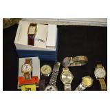 8 ASST MENS WATCHES
