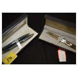 2 PACKER PENS AND 2 PIENNE CARDIN