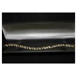 LARGE DIAMOND TENNIS BRACELET