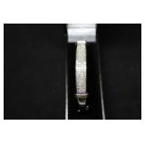 4 CT TOTAL DIAMOND BANGLE BRACELET 14K 22.1
