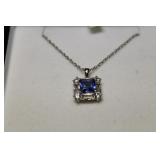 MATCHING TANXANITE NECKLACE