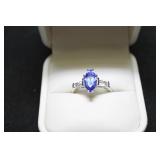 MARQUE TANZANITE RING