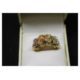 GEMSTONE DIAMOND RING