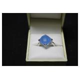 BLUE JADE RING
