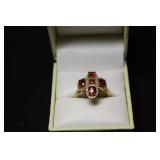 GARNET RING