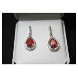 RUBY DIAMOND EARRINGS