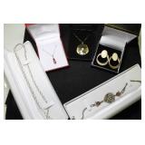 (5) MISC PIECES OF JEWELRY MIXED