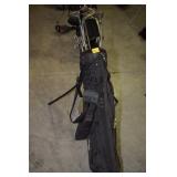 IZZO BAG AND KING COBRA IRONS AND FAIRWAY DRIVERS