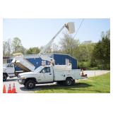 1998 DODGE 3500 BOOM TRUCK CUMMINS 5 SPEED, 2WD