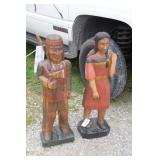TEAKWOOD INDIANS 2X YOUR BID