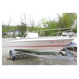 1986 TROPHY CENTER CONSOLE BOAT