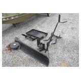 CRAFTSMAN SNOW PLOW, WHEEL WEIGHTS, CARRY ALL