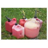 5PCS - GAS CANS