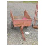 LAWN CART AND SEEDER