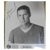 "NORM McDONALD" AUTOGRAPHED PHOTO