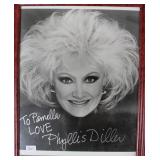 "PHYLLIS DILLER" AUTOGRAPHED PHOTO PERSONALIZED