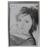 "CHRISTINA RICCI" AUTOGRAPHED PHOTO