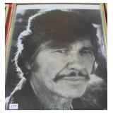 "CHARLES BRONSON" AUTOGRAPHED PHOTO