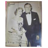 "GEORGE BURNS AND GRACIE ALLEN" AUTOGRAPHED PHOTO