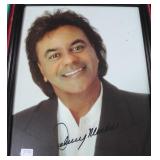 "JOHNNY MATHES" AUTOGRAPHED PHOTO