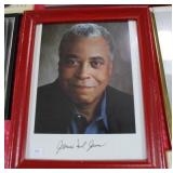 "JAMES EARL JONES" AUTOGRAPHED PHOTO