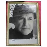 "GENE KELLY" AUTOGRAPHED PHOTO PERSONALIZED TO MS