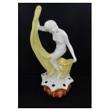 ORANGE BASE WITH YELLOW SHEET - 9 1/4" HIGH