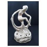 BEIGE SCARVE DANCER ON WATER - 6" HIGH