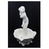 MAIDEN POSED IN LOTUS - WHITE - 7 1/2"