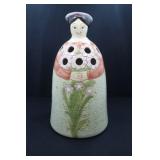 GARDENER - BEIGE - 8" MARKED: FOLK CRAFT BY