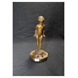 "GAIL" - CAST IRON - 6 1/2" HIGH MARKED: GAIL ON