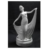 NUDE LADY - 9 1/2" - WHITE MARKED: 4206 GERMANY