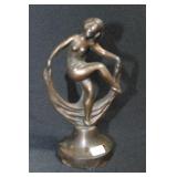 SCARF DANCER - 6 1/2" - CAST BRONZE