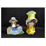 2 LITTLE GIRLS - ONE MARKED LEFTON