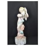 CUPID PLAYING CYMBALS - 7 1/2" - FLESH TONE