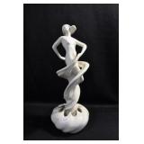 SWIRL DANCER - 10" - WHITE R. GUY COWAN